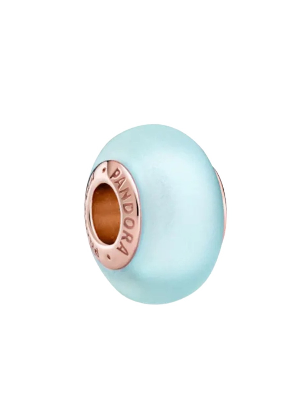 New Pandora Matte Blue Murano Charm
